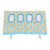 Bunny Hay Storage Bag Rabbit 4 Hole Hanging Feeder Sack Yellow Pineapple for Rabbit Guinea Pig Chinchilla Hamsters