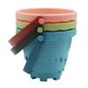 Parent-Children Interactive Beach Castle Bucket Sand Toys Set Digging Sand Kit Shovel Rake Mold
