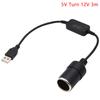 Wired Controller 5V To 12V Power Adapter Driving Recorder Gps E-Dog Car Charger Usb C Male To Car Cigaret Socket Female Adapter