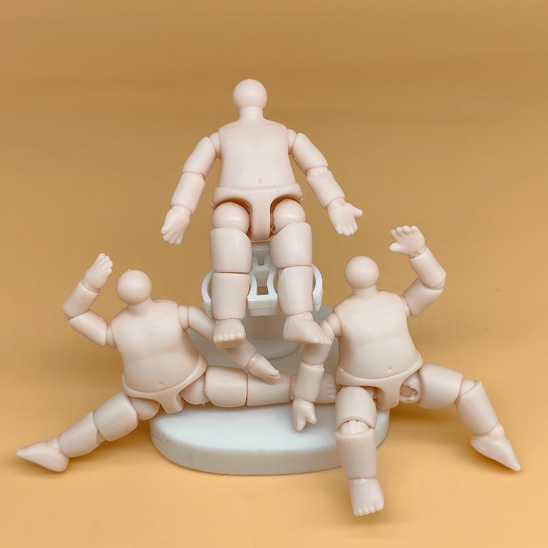 3-Inch BJD Doll with 6.3cm Body, Realistic Hands, Handmade Makeup & Princess Accessories