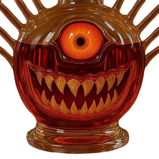 Декантер для виски «Монстры» для мужчин, папы, забавная статуэтка, декантер для виски 300 мл, пустой декантер для вина, украшение для домашнего бара, подарок для любителей виски