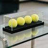 Transparents Acrylic Baseball Display Case with Sun Protecting and Easy Assembly for Softball Golf Ball Collectibles