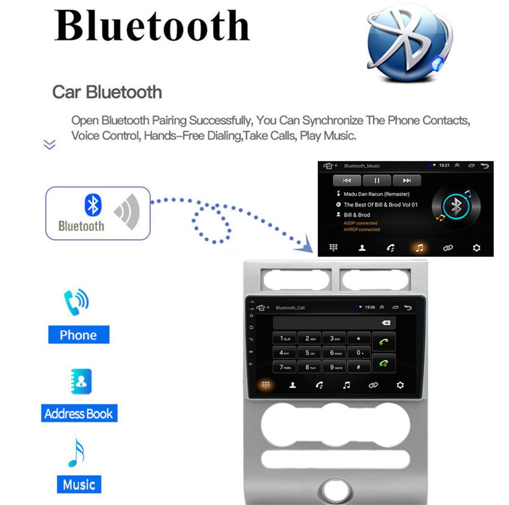 9'' Для Android 12 Встроенный Для Поддержки Беспроводного Carplay Android Auto ОЗУ 2 ГБ ПЗУ