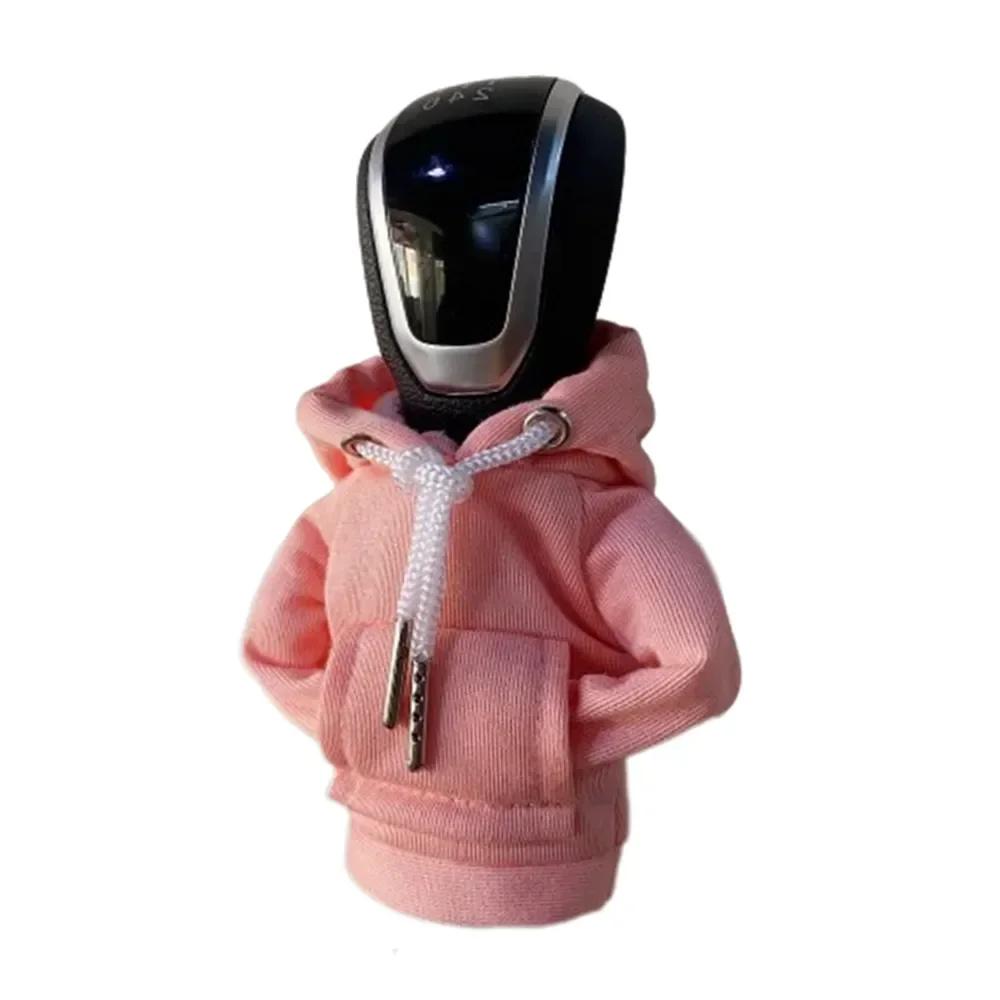 Толстовка с капюшоном для автомобиля, чехол для переключения передач, модная толстовка с капюшоном для автомобиля, крышка для ручки переключения передач, толстовка с ручной ручкой, чехол для рычага переключения передач