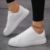Shoes Korean Version Trendy Fashion Skateboard Shoes Couple Casual Flat-soled Sports Shoes Soft-soled Comfortable Little White Shoes Women