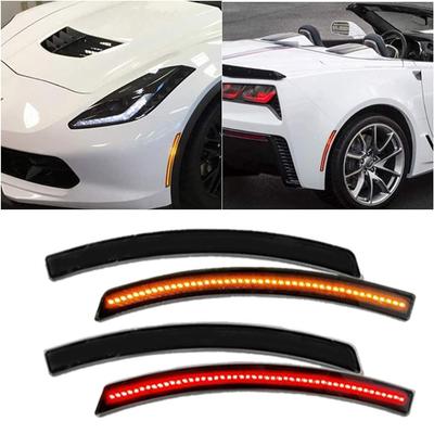 Светодиодные передние и задние габаритные огни для Chevy Corvette C7 Z06 Z51 2014-2019