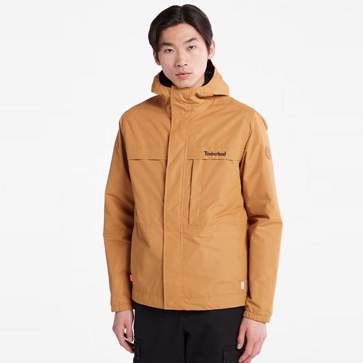 Timberland Мужская водостойкая куртка-оболочка Benton Пшенично-коричневая A695W-P47
