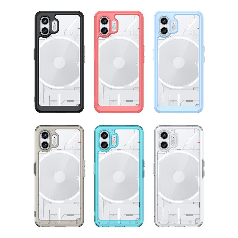 Для Чехол Nothing Phone 2 Чехол Nothing Phone 2 2 1 (1) (2) Capas Phone Back Прозрачный противоударный прозрачный чехол Nothing Phone 2