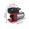 8000 Hours Lifetime Brushless Motor 5V DC Mini Gas Pump Small Sampling Silent Micro Vacuum Diaphragm Air Pump