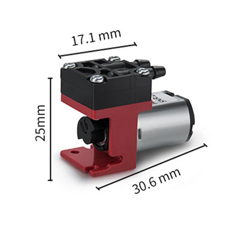 8000 Hours Lifetime Brushless Motor 5V DC Mini Gas Pump Small Sampling Silent Micro Vacuum Diaphragm Air Pump