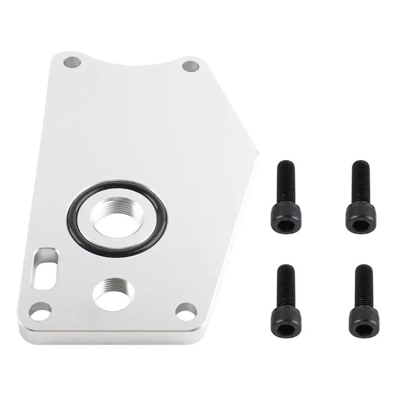 High-Strength K-Series Water Block Off Plate V2 with -10 Breather Port – Premium Fit for K20A/K20Z3/K24A Engines
