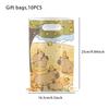 Подарочный пакет для детской вечеринки с принтом «Капибара Итальяна» и «Брейнрот» на день рождения