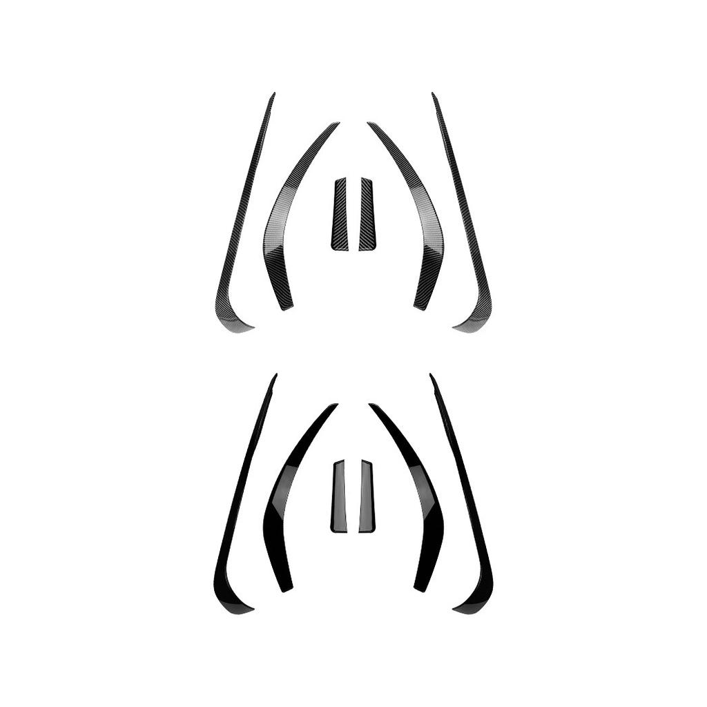 For Mercedes Benz CLA Class C117 AMG Line 2013-2015 Car Front Bumper Splitter Side Spoiler Air Vent Wind Knife Body Kits