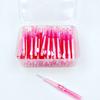 60 Pcs Push-pull Toothpicks I-shape Toothbrush PE Oral Cleaning Tools  Oral Cleaning