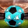 Simon's Cat cute cartoon Indoor Soccer Ball Colorful Machine Stitched PVC Size 5 Team Training Competition Ready Durable High-Bounce Cool Sports Gift