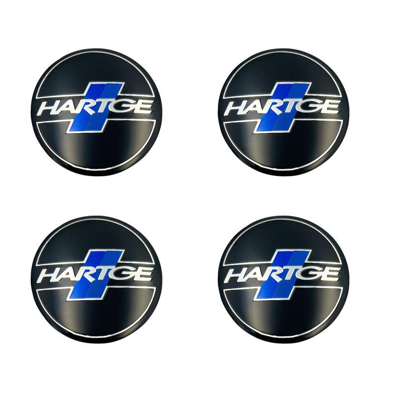 Car Wheels Center Hub Cap Stickers HARTGE Logo For Germany Modified RANGE ROVER Decorative Label Car Styling Badge Accessories