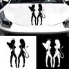 Angel Devil Sexy Girl Funny Car Sticker Decal Auto Truck Styling Decoration
