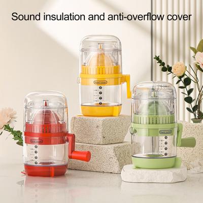 Ручная соковыжималка для цитрусовых, портативная соковыжималка для лимона, лайма, апельсина, без бисфенола А, соковыжималка для апельсинов, лимонов, нескользящая основа, соковыжималка с