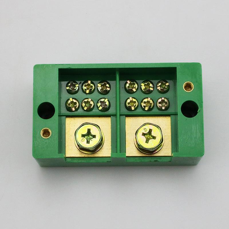 Wire Terminal Box Single Phase 2-In 8-Out Fj6/Jhd Wire Connector Terminal Block