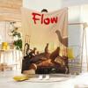 Аниме F-Flows Плед Легкий Фланелевый Мягкий Для Кожи Для Летнего Охлаждения