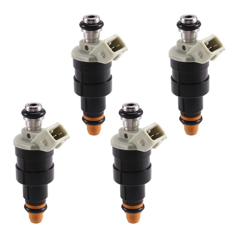For Ford Mercury Lincoln 5.0L V8 80-85 Compatible Fuel Injector Nozzle 4 Pcs 0280150403