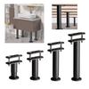 Adjustable Bed Frame Support Legs with Wider Base Under Bed Center Support Leg Bed Slat Furniture Leg Easy To Install