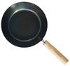 Iron Frying Pan That Grows the More You Use Plain Wood Made In IH No Seasoning Camping It, 28cm, Handle, Japan, Compatible, Lightweight, Required,