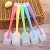Baking Tools Spatula Translucent Mini Silicone Spatula Baking Scraper Cream Heat-Resistant Kitchen Utensils Smoother Decorator