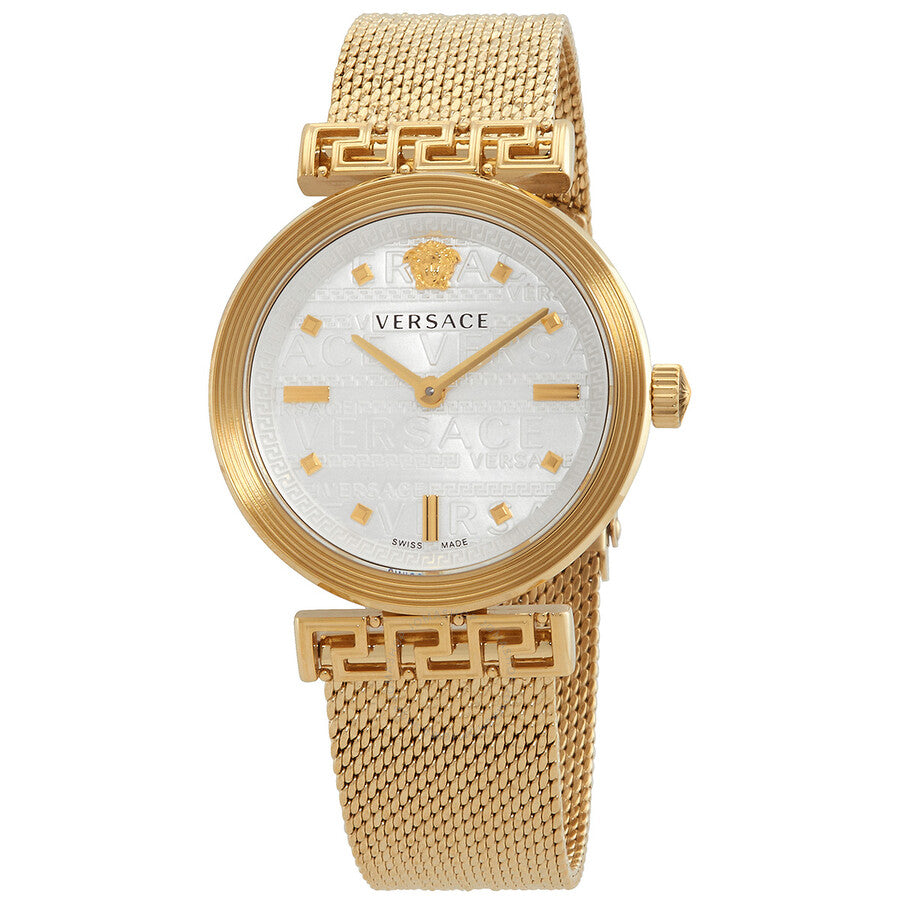 Versace Женские кварцевые часы Meander Greca VELW00820