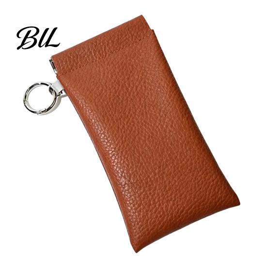 Protective Sunglasses Case Portable Faux Leather Bag with Hook for Women, Compact Organizer Travel Eyewear Lipstick And Small Cosmetics, Self Closing