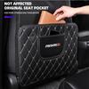 1pcs Car Rear Seat Back Anti Kicking Pads For Nissan Nismo Logo Tiida Teana Qashqai Juke X trail Note Almera Skyline Styling