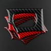 Ignition Engine Button Switch Trim Carbon Fiber Protective Sticker For Chevrolet Corvette C6 2005-2007 Car Interior Accessories
