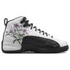 Детские кроссовки Air Jordan 12 Retro GS Floral White Vivid-Green Lavender-Mist DR6956-100
