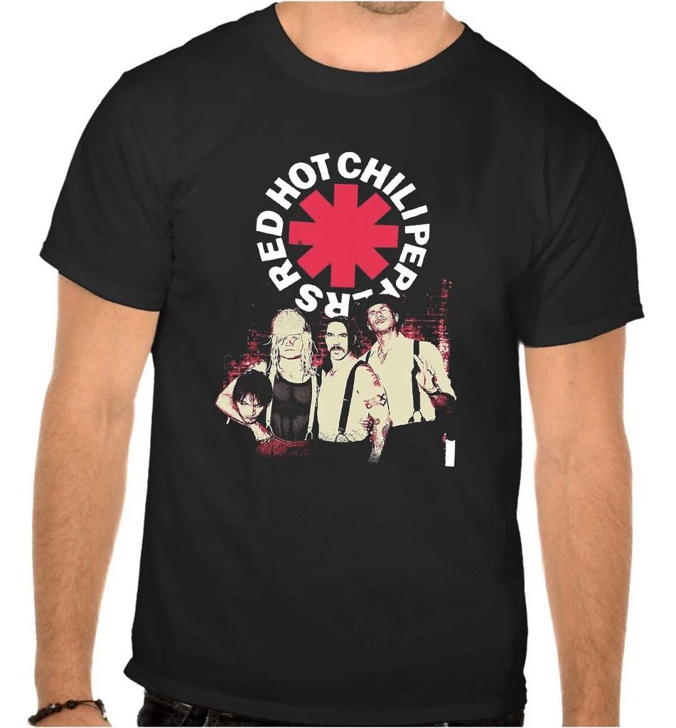 Red Hot Chili Peppers Rock Music Black T-SHIRT -1007-