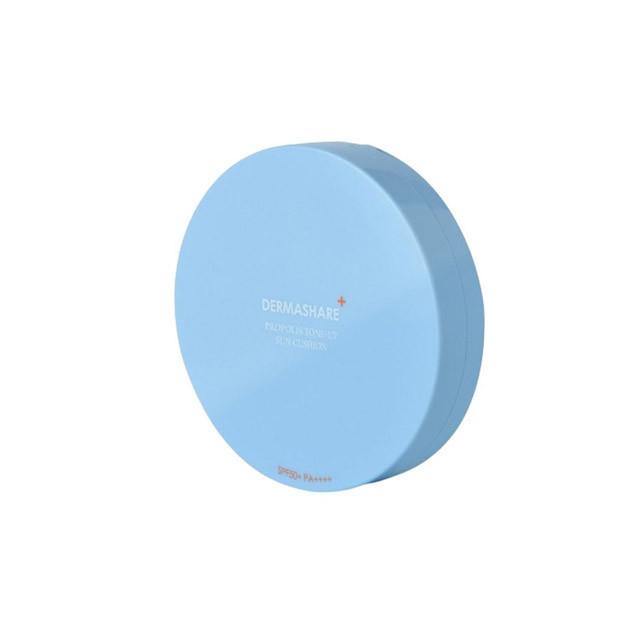 Dermashare Propolis Tone Up Sun Cushion 25g SPF50+ PA++++, Brightening , Moisturizing, Korean Cosmetics, Kbeauty, Sample