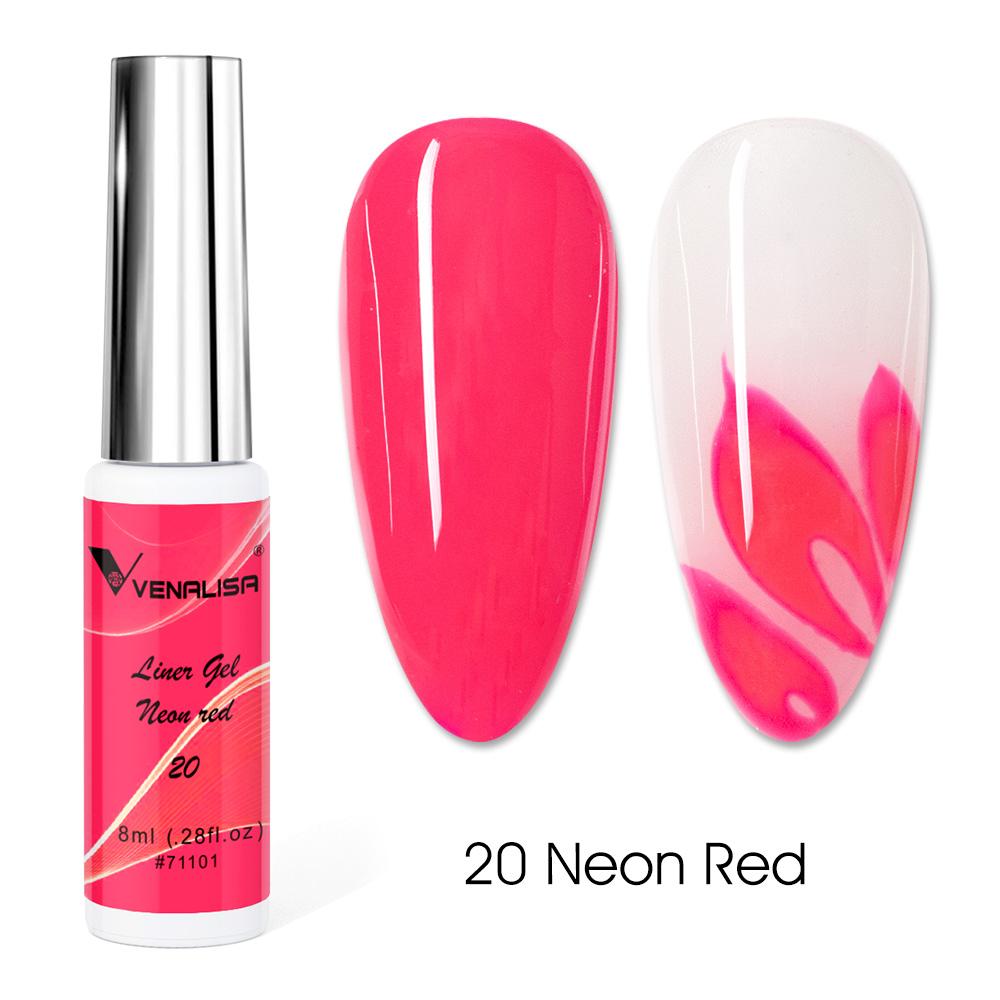 Venalisa 8 мл гель-лак для ногтей, замачиваемый УФ- и светодиодный лак для ногтей, маникюрный инструмент, 21 цвет по желанию
