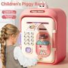 Electronic Piggy Bank Children's Cash Box Password Safe Smart Fingerprint Piggy Bank Automatic Banking Children's Gift Money Box