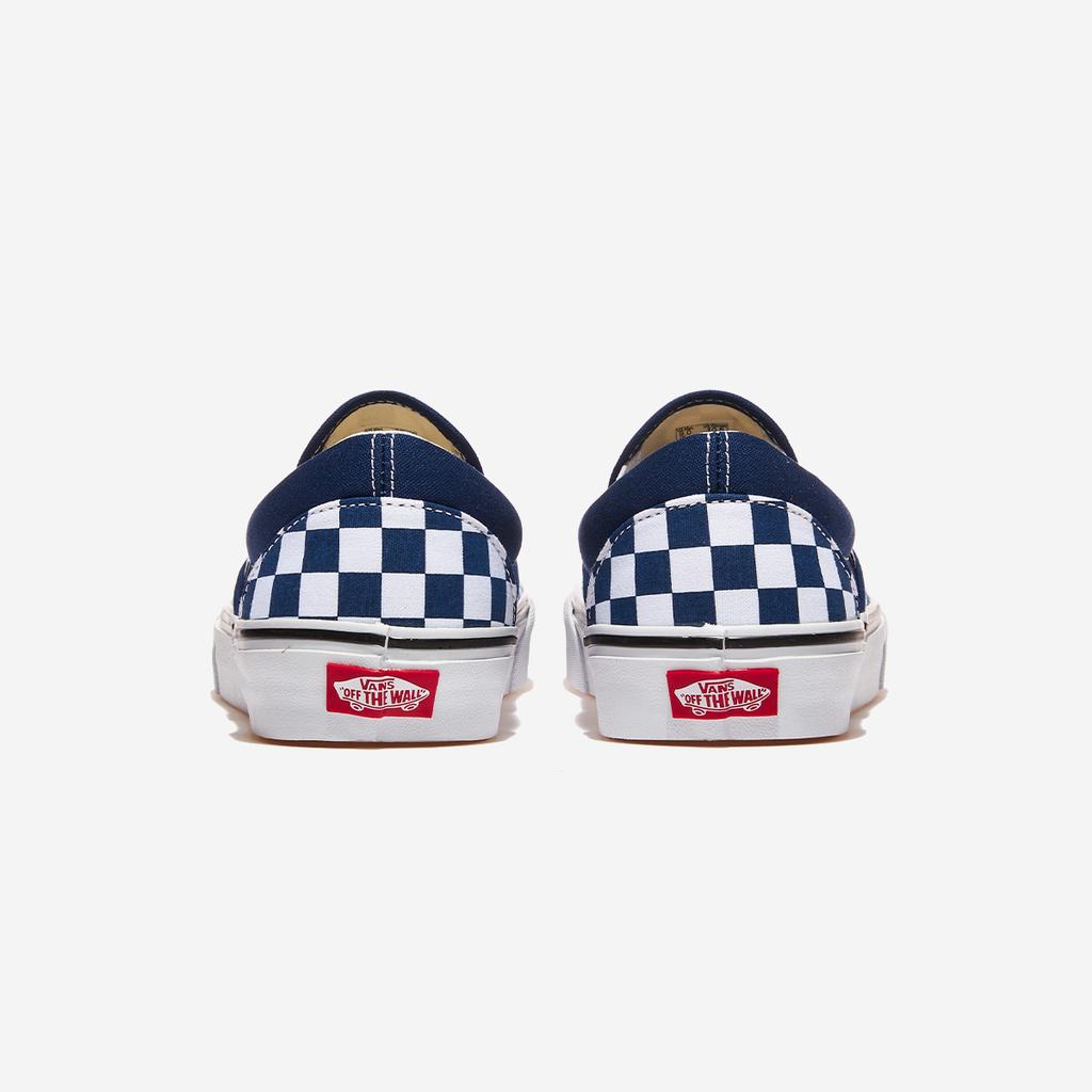 Vans Классические слипоны - Цветовая теория Шахматная доска Глубокий индиго [VN000DAHFOB] [Отправлено из Кореи] 100% Оригинал