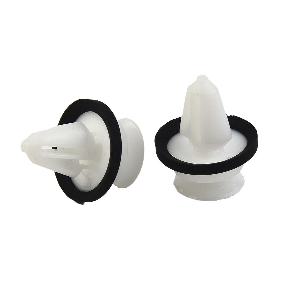 Белые клипсы дверных панелей с уплотнителем Идеально подходят для Ford W713297 S300 Набор из 20 штук