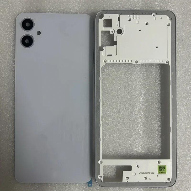 Full Housing Case For Samsung Galaxy 05 SM-055F 055 Middle Frame CoverBattery Back Cover Rear  Cover Repair Parts