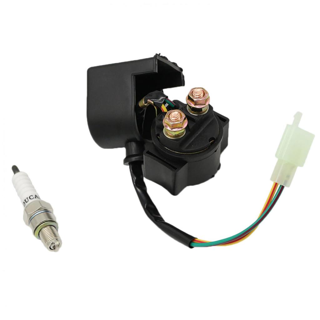 Высокопроизводительный GY6 AC CDI катушка зажигания, регулятор напряжения, реле-выпрямитель, комплект свечей зажигания для 50cc 125cc 150cc / ATV Quad Go Kart / Мопед Скутер