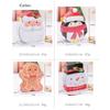 Gingerbread Man Iron Gift Sugar Box Christmas Merry Home Decoration New Year Christmas Gift Box Christmas Decoration 1 Piece