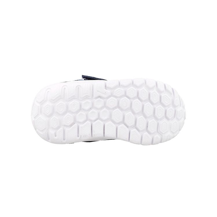 Nike Flex Experience 4 Кроссовки на липучке с низким верхом для повседневной носки для малышей Синий Оранжевый 749810-400