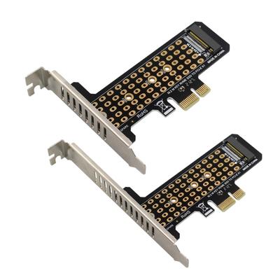 Высокоскоростная карта-адаптер PCIe X1 для твердотельных накопителей M.2NVME PH41-X1, совместимая с накопителями M Key для операционных систем Windows