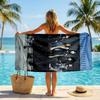 Reverse Fashion Beach Towel: Ideal for Summer Adventures Soft, absorbent and quick drying suitable for swimming and bathing