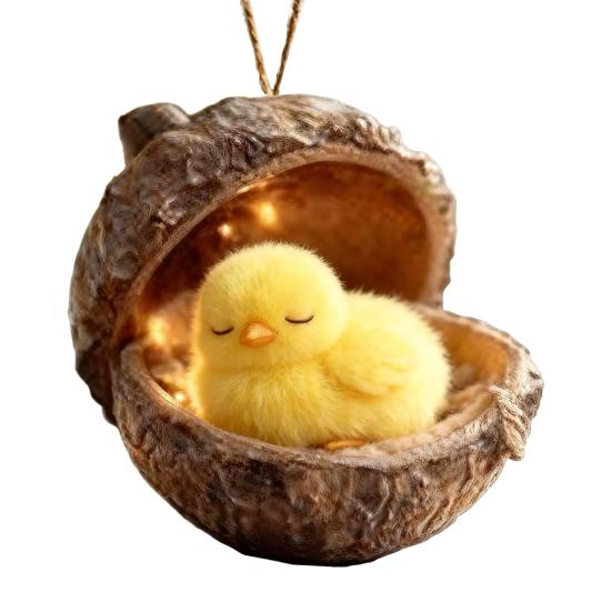 Лесные животные Желуди Украшения Акриловые Милые Рождественские елки Подвесные украшения Рустик