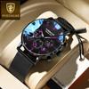 Новые роскошные мужские часы ТОП-бренда с коробкой, многофункциональные водонепроницаемые светящиеся мужские кварцевые часы