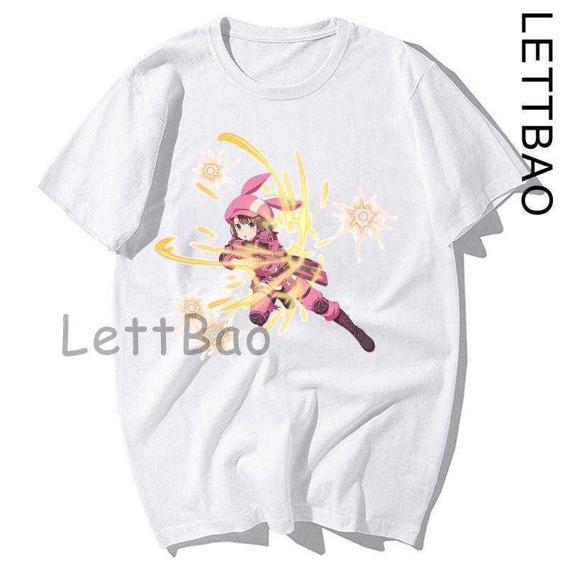 Прибытие Sword Art Online Футболка для мужчин Японское аниме Футболка S 3XL