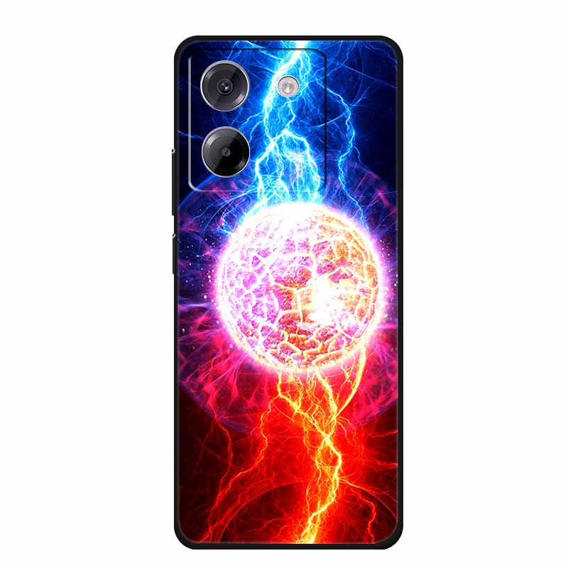 Для Xiaomi Poco M7 Pro 5G Чехол M7Pro Coque Черный Силиконовый Мягкий Задний Чехол Для Poco M7 Pro Чехол Для Телефона PocoM7 Pro Funda 6.67"