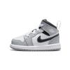 Air 1 Mid TD Light Smoke Grey Baby Sneakers Anthracite White 640735-078